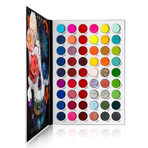 Buy De Lanci 54 Color La Catrina Eye Shadow Makeup Palette