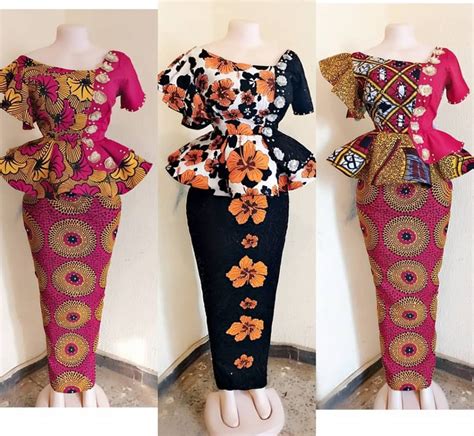 Ankara Styles Latest Ankara Skirt Blouse For All African