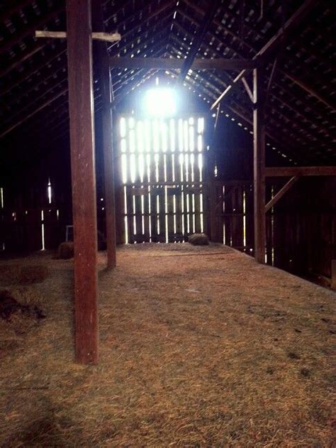 Hay barn | Hay barn, Down on the farm, Barn