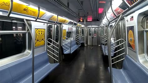 MTA NYC Subway IND Fulton Street Line R179 C Train Ride From Utica