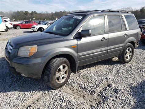 2007 HONDA PILOT EXL For Sale GA ATLANTA SOUTH Thu Mar 07 2024