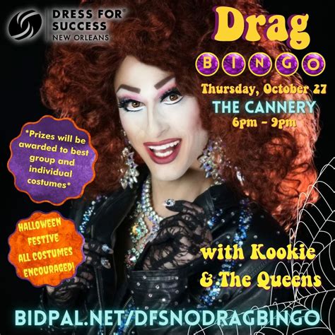 Drag Bingo Dress For Success New Orleans