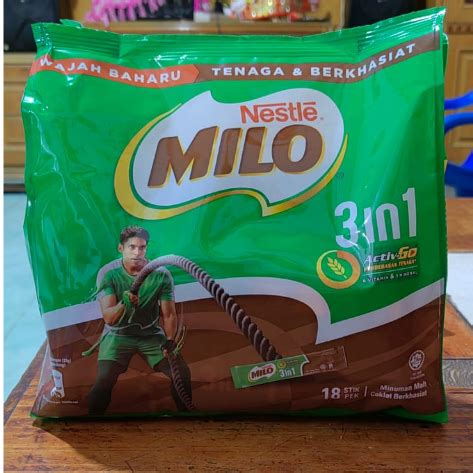 Jual Milo Sachet Malaysia Isi 18 Stick Shopee Indonesia