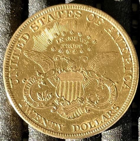 Conservazione 20 Dollari Oro Liberty USA 1894 Monete Estere