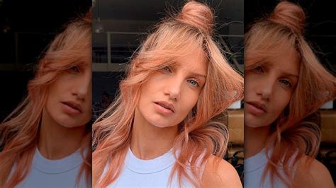 20 Ways To Rock The Peach Hair Color Trend This Summer