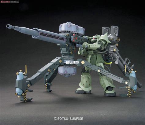 Bandai HGUC MS 06 Zaku II Big Gun Set Gundam Thunderbolt