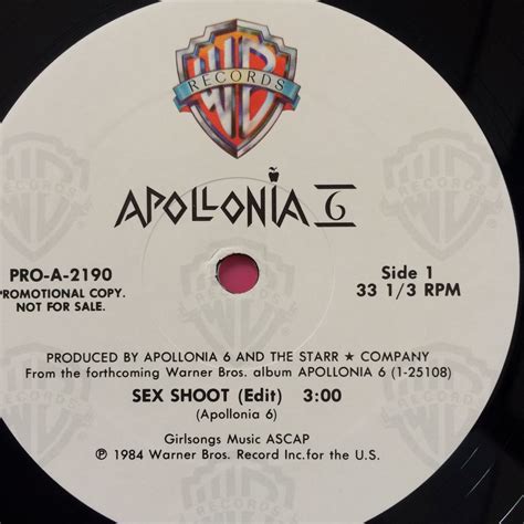 12 Apollonia 6 Sex Shooter ディスコ 売買されたオークション情報yahooの商品情報をアーカイブ公開