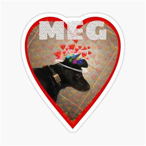 Meg Meg Sticker For Sale By Evan Daboy Redbubble