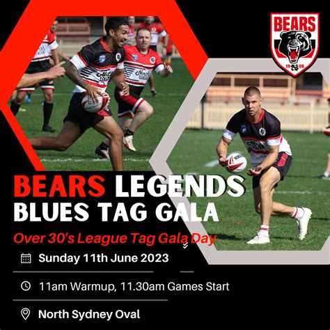 Bears Legends Gala Day North Sydney Bears