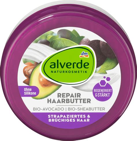 Alverde Naturkosmetik Haarbutter Repair Bio Avocado Bio Sheabutter