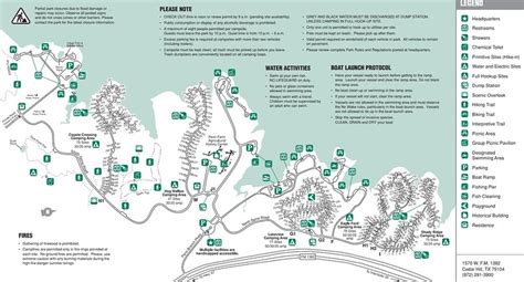 Cedar Hill State Park Map