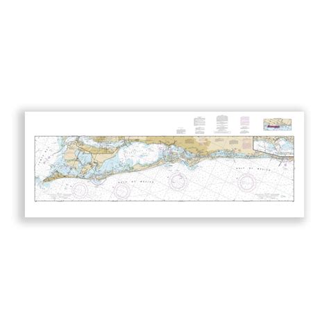 Anna Maria Island Florida Nautical Chart Reproduction Boston Map Company