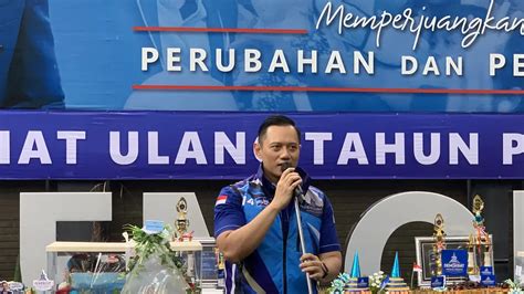 Hut Ke Demokrat Ahy Acara Sederhana Saja Ingat Sebelumnya Ada