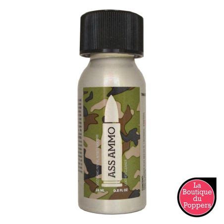 Poppers Ass Ammo Ml Pentyle Pas Cher Sur La Boutique Du Poppers