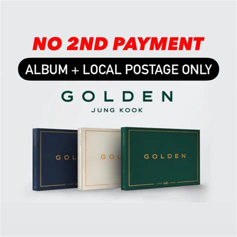 PO BTS Jungkook Golden Album Weverse Shop Global Hobbies Toys