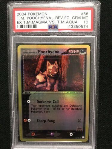 Poochyena Reverse Holo Prices Pokemon Team Magma Team Aqua