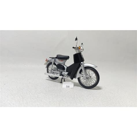 Jual Diecast Sepeda Motor Honda Super Cub Hitam 124 By Aoshima Mainan