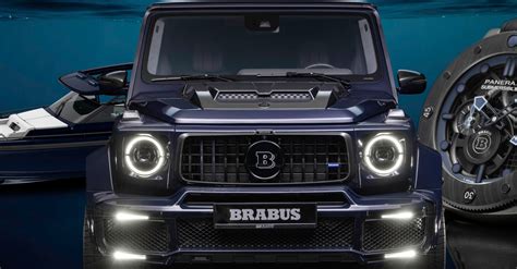 Brabus Launches Deep Blue G Wagon Speedboat And Luxury Watch Line Maxim