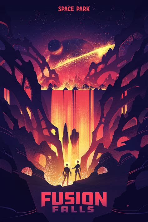 space park fusion falls  behance