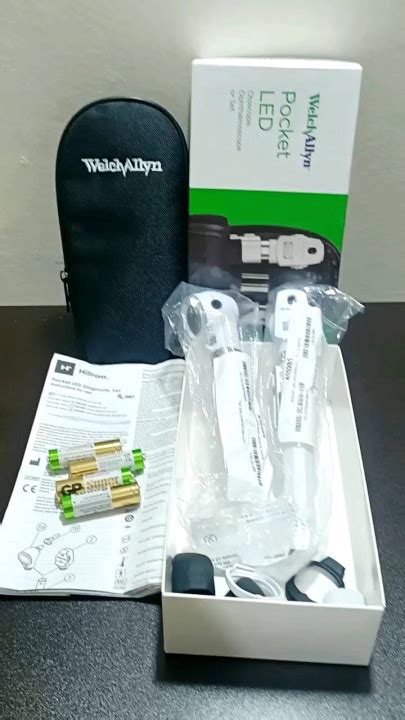 Welch Allyn Pocket Led Otoscope Ophthalmoscope Diagnostic Set