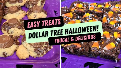 Dollar Tree Halloween Treats Frugal Holiday Fun Youtube