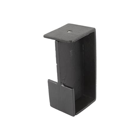 PIECE SLIDING DOOR PULL PRSD AGED IRON BLACK VO 40x100x50mm Dauby