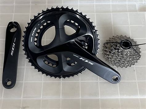 Yahoo オークション 売切 美品 SHIMANO 105 FC R7000 11S 50 34T 17