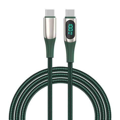 Nylon Braid A W Type C Fast Charging Digital Data Cables Are