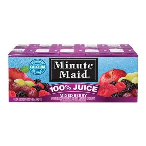 Amazon Minute Maid Juice Mixed Berry Ml Box Pack