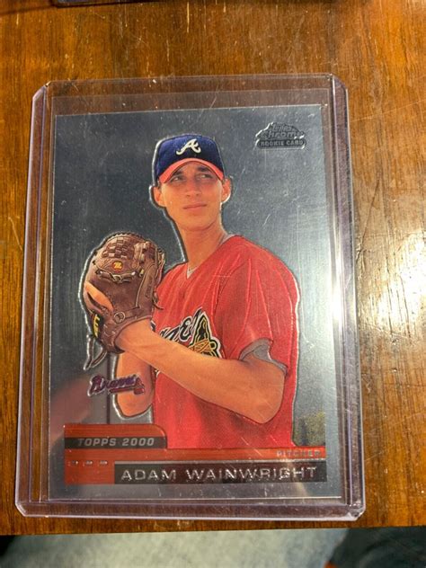 Topps Traded Chrome Adam Wainwright Rc Ebay