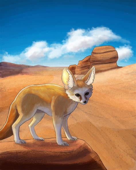 Artstation Fennec Fox