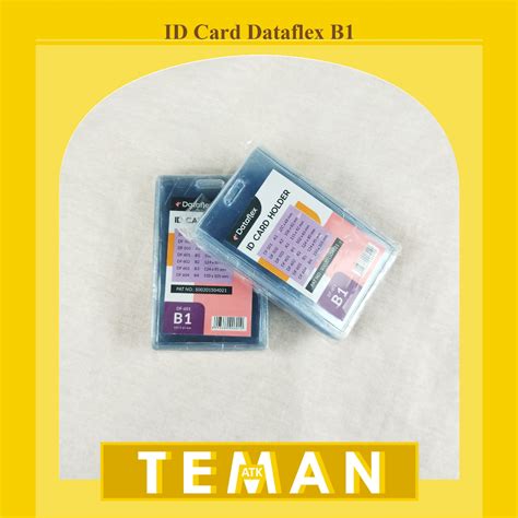 Jual Id Card Holder Name Tag Mika B Dataflex Isi Pcs Vc