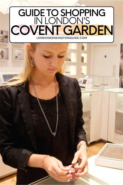 Jewellery Shops In Covent Garden - London Kensington Guide