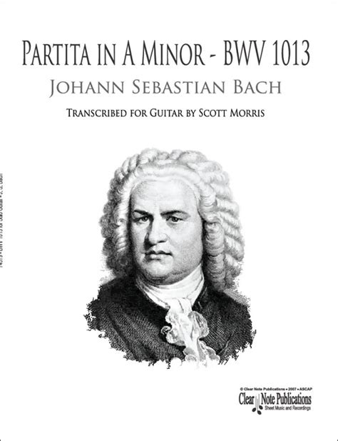 Partita In A Minor BWV 1013 By J S Bach