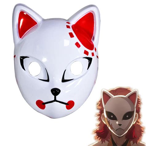 Demon Slayer Mask Kimetsu No Yaiba Sabito Mascarilla Anime Masks Makomo