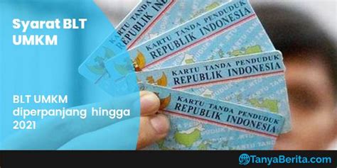 Cek Syarat Dan Cara Daftar Blt Umkm Tanya Berita