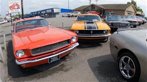 Maple Motors Sneak Peek Muscle Car Lot Inventory Update Youtube