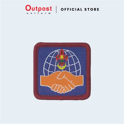 Outpost Lencana Tertinggi Pengakap Scout Remaja Outpost Uniform