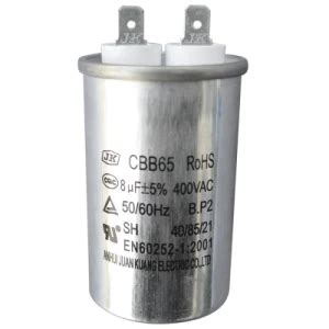 Condensateur De Fonctionnement Du Moteur CA CBB65A 1 Chine