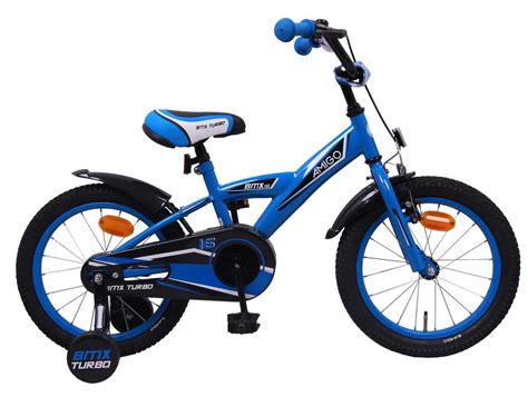 Amigo Bmx Turbo Jongensfiets Kinderfiets Inch Blauw Bol