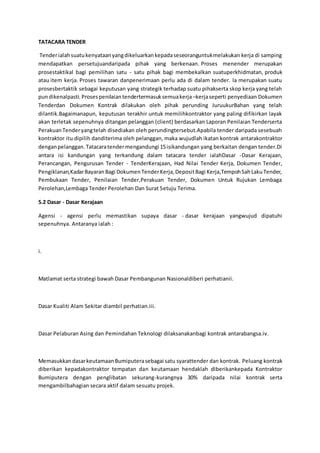 Tender Utk Student PDF