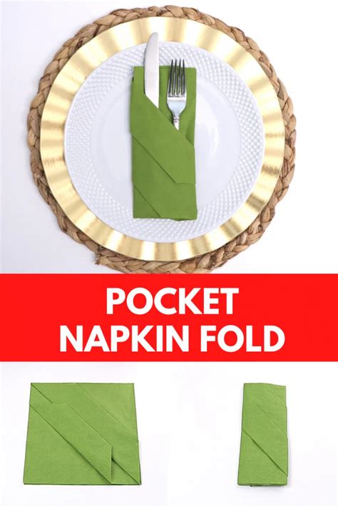 Easy Napkin Folds For Christmas Creative Ramblings