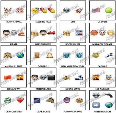 100 Pics Emoji Quiz 2 Level 41 Level 60 Answers Apps Answers Net