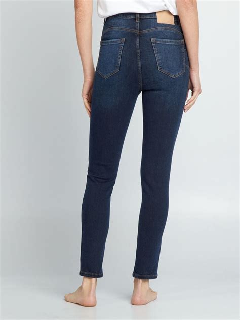 Jean skinny à taille haute L28 Brut Kiabi 18 00