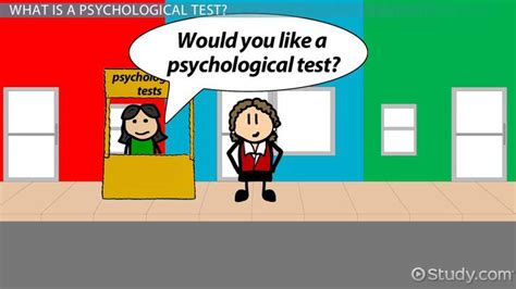 Types Of Psychological Tests Definition And Examples Lesson