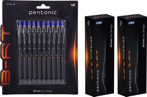 Pentonic Linc B Rt Ball Point Pen Mm Blue Ink Pack Of Linc