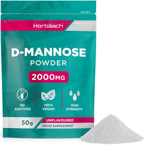 D Mannose Powder 2000 Mg 50 G