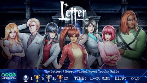 The Letter A Horror Visual Novel Trophy Guide Node Gamers