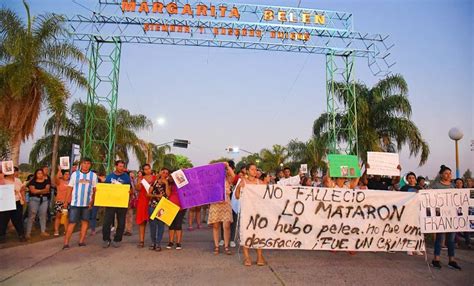 VIDEO No falleció lo mataron el mensaje de la marcha que se