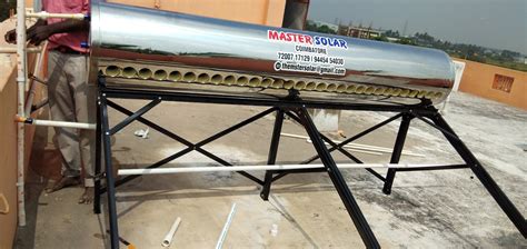 Evacuated Tube Collector Solar Water Heater, For Commercial, Capacity ...